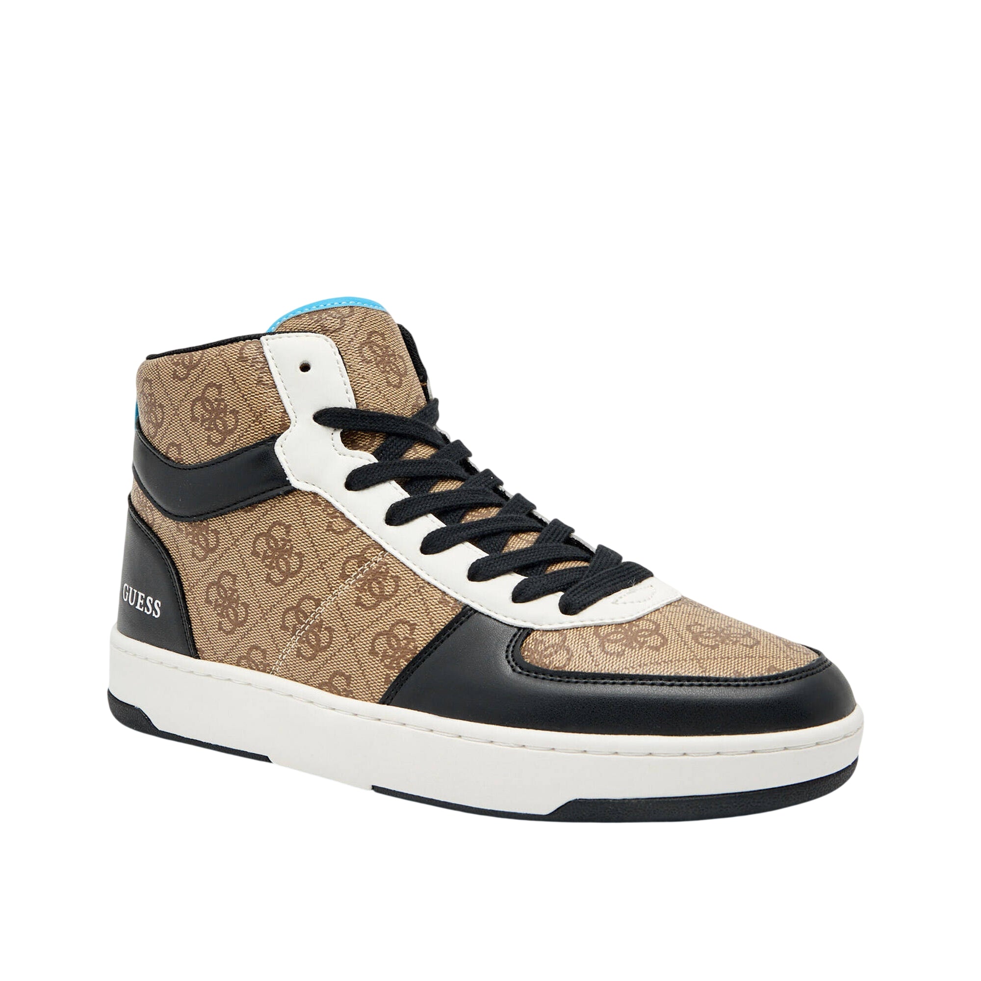 Sneakers Uomo Venice con logo all over Beige