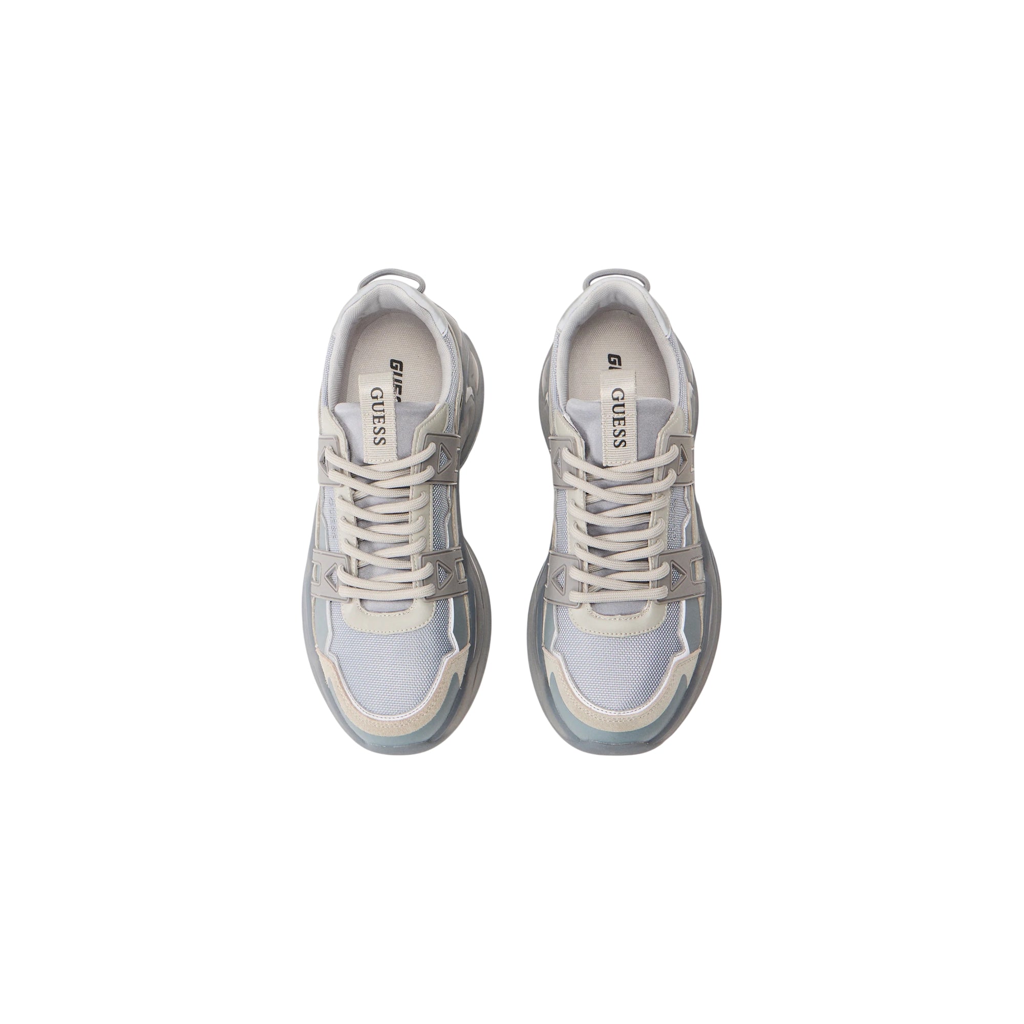 Sneakers Uomo Bellu con inserti a contrasto e logo laterale