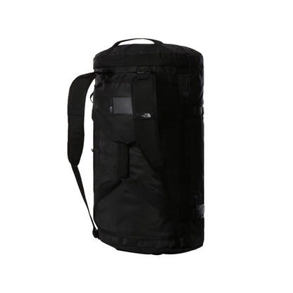Borsone Duffel Base Camp L, con una capienza di 95 litri e due spallacci 