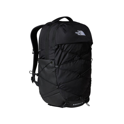 Zaino Unisex Borealis, Nero, con logo ricamato e capienza 28 litri