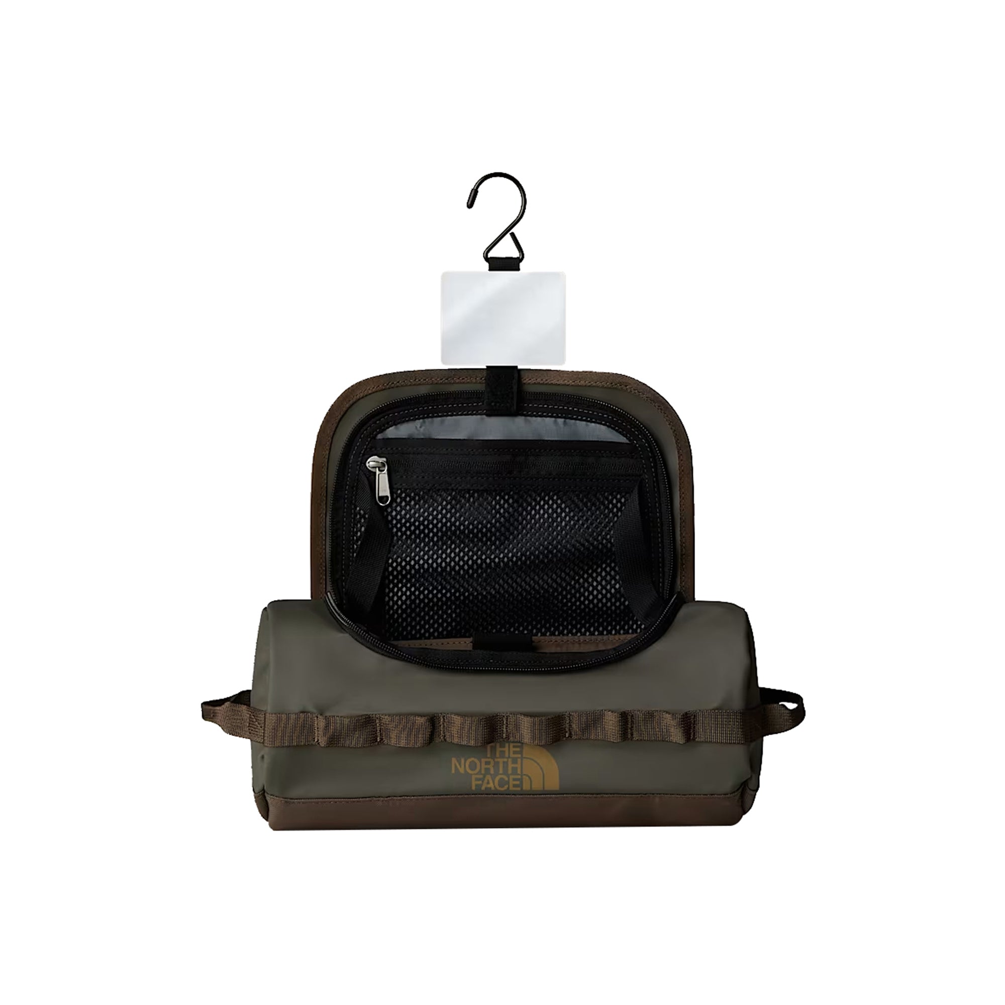 Beauty Case Unisex Base Camp L, con zip e gancio