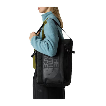 Zaino Unisex Base Camp, con manico a spalla e maxi stampa logo in tono colore
