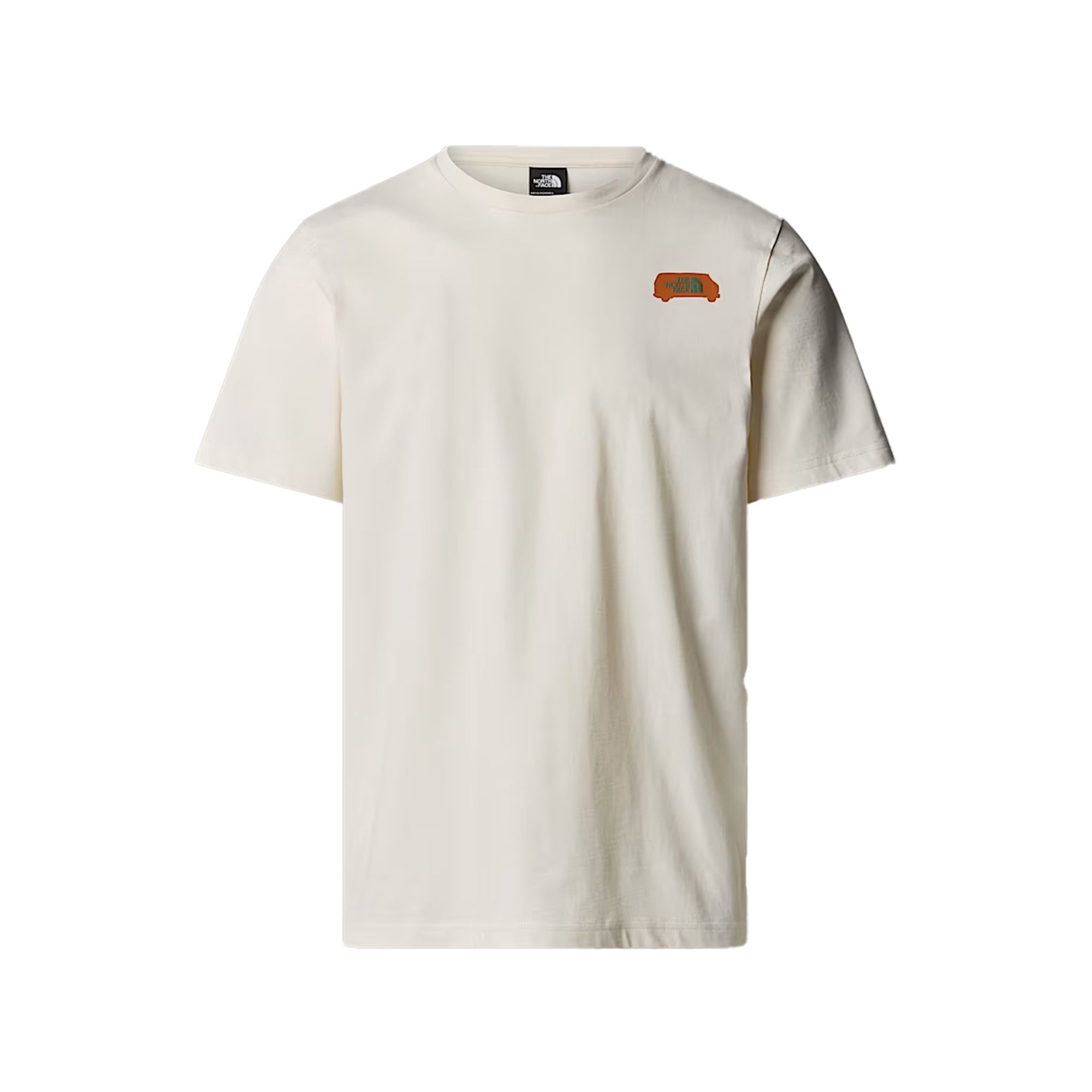 T-shirt Uomo Outdoor Graphic, con maxi stampa posteriore e girocollo 