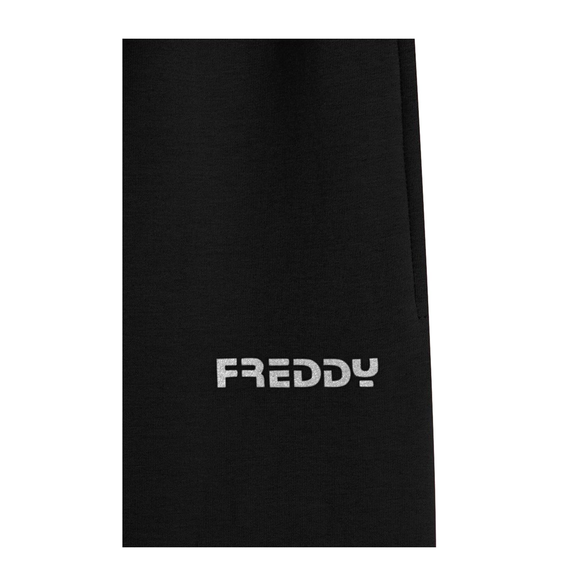 FREDDY Pantaloni Sportivi Bambina con Tasche E Coulisse Nero