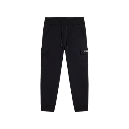 Pantalone Bambina Freddy Joggers Cargo Nero