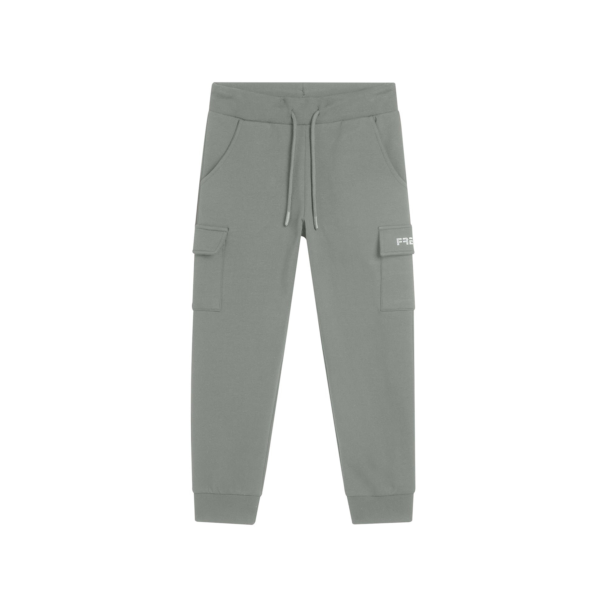 Pantalone Bambina Freddy Joggers Cargo Verde