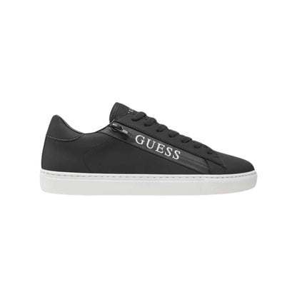 Guess Sneakers Uomo Todi Nero dettaglio zip