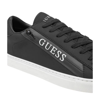 Guess Sneakers Uomo Todi Nero dettaglio zip dettaglio