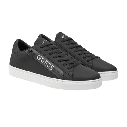 Guess Sneakers Uomo Todi Nero dettaglio zip