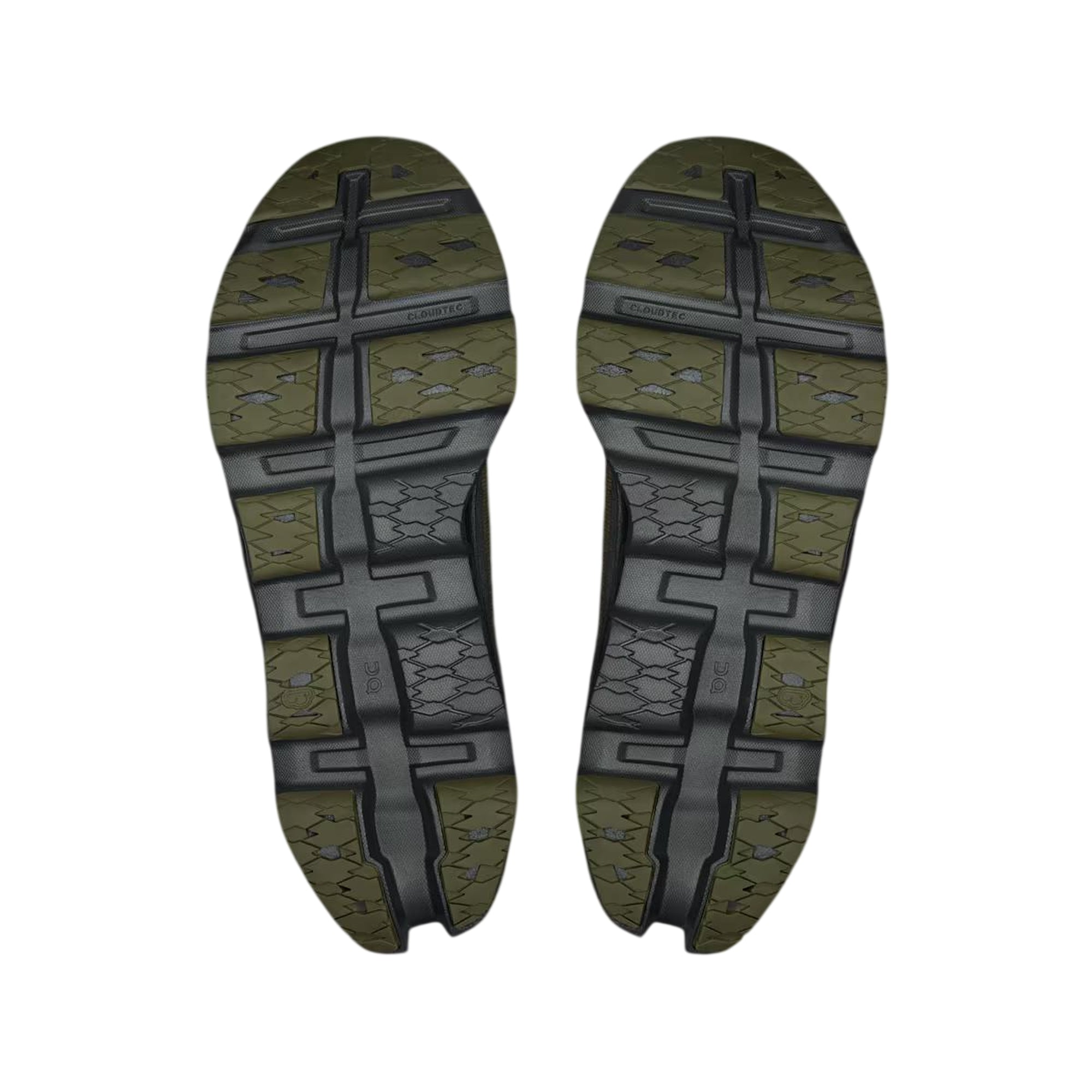 Scarpa Running Cloudmonster 3 Verde oliva suola