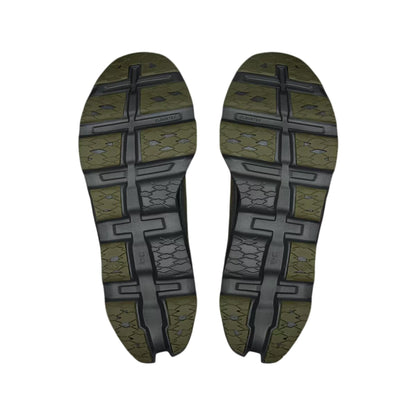Scarpa Running Cloudmonster 3 Verde oliva suola