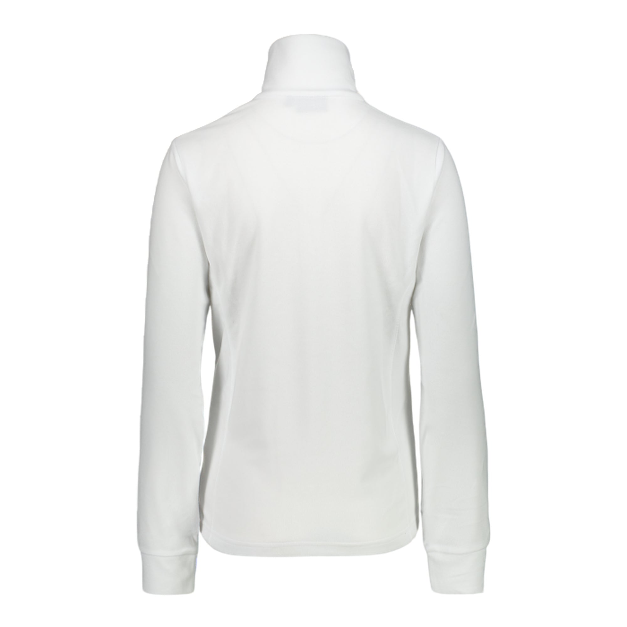 Pile Donna con mezza zip Arctic Fleece Bianco retro