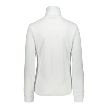 Pile Donna con mezza zip Arctic Fleece Bianco retro