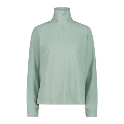Pile Donna con mezza zip Arctic Fleece Verde chiaro