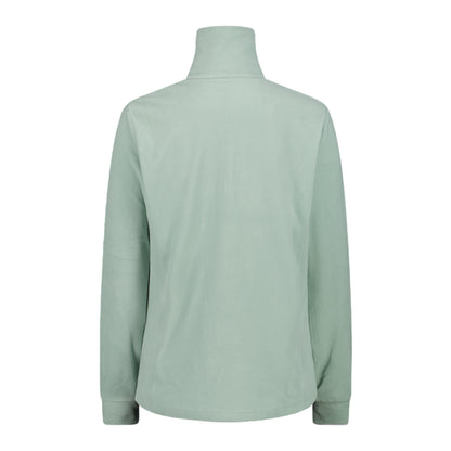 Pile Donna con mezza zip Arctic Fleece Verde chiaro retro