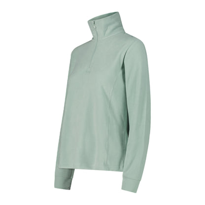 Pile Donna con mezza zip Arctic Fleece Verde chiaro
