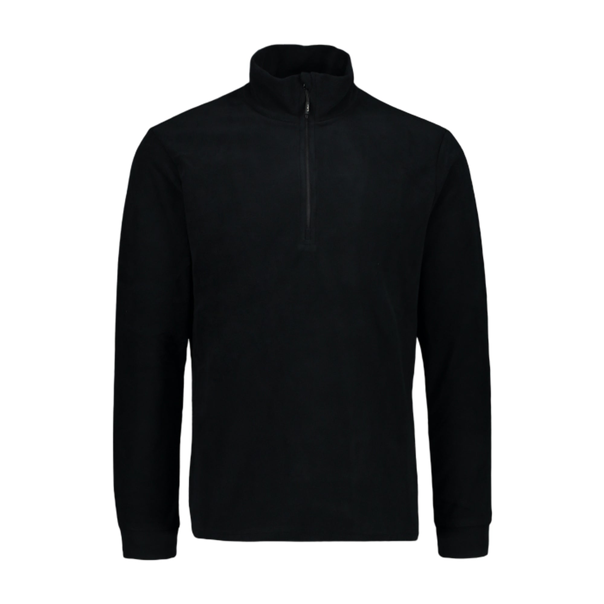 Pile Uomo Nero, con mezza zip, Arctic Fleece leggero ed isolante