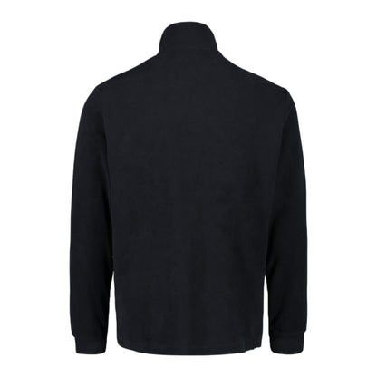 Pile Uomo Nero, con mezza zip, Arctic Fleece leggero ed isolante