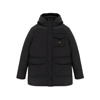 Parka Uomo Linneo con tasche Nero