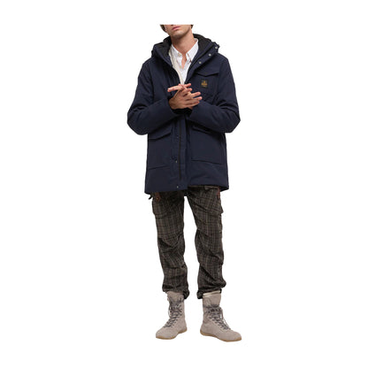 Parka Uomo Linneo con tasche Blu scuro