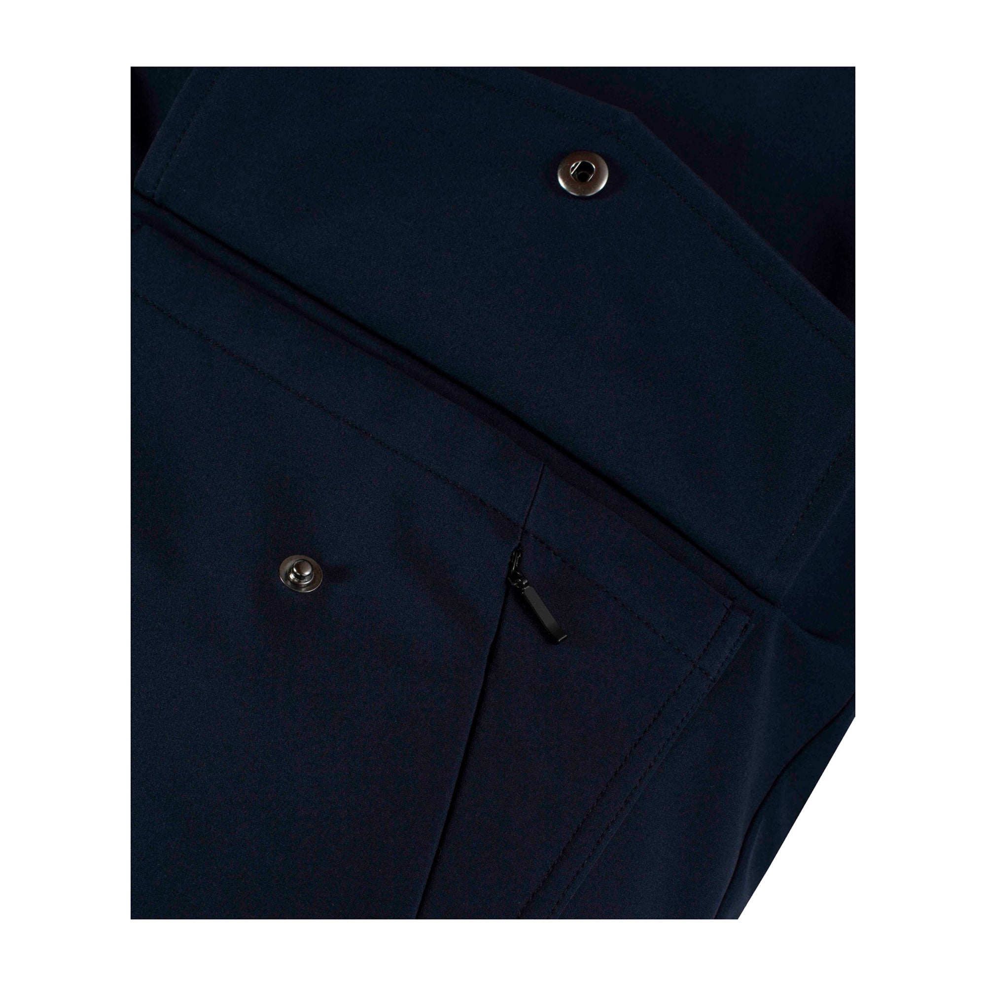 Parka Uomo Linneo con tasche Blu scuro