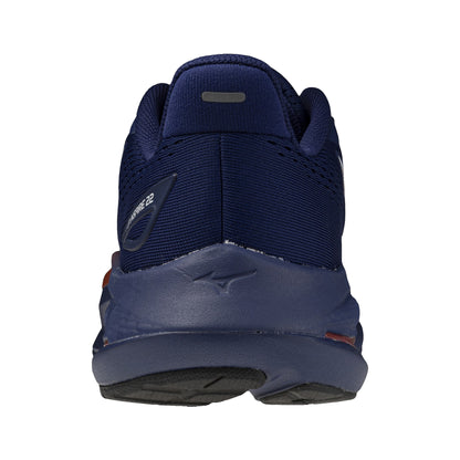Scarpa Running Uomo Wave Inspire 22 Blu retro