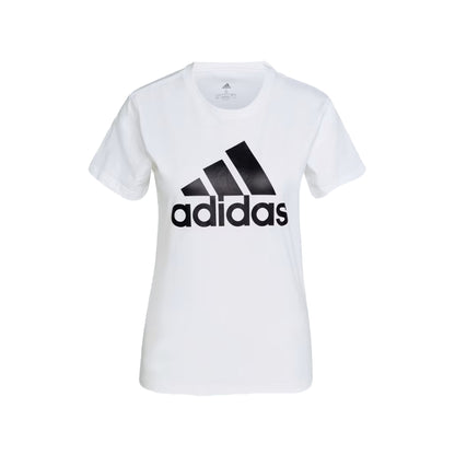 T-shirt Donna Essentials Logo manica corta Bianco