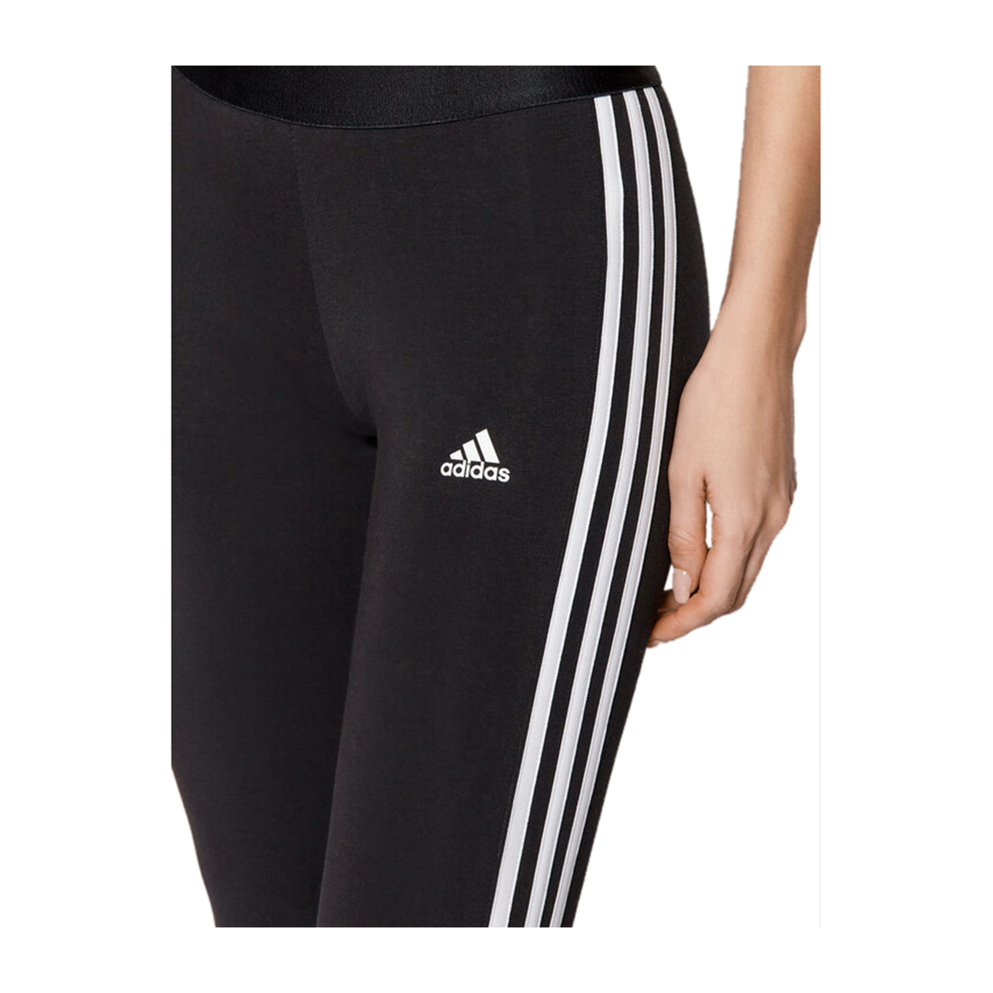 Leggings Donna Adidas Nero W 3S Leg