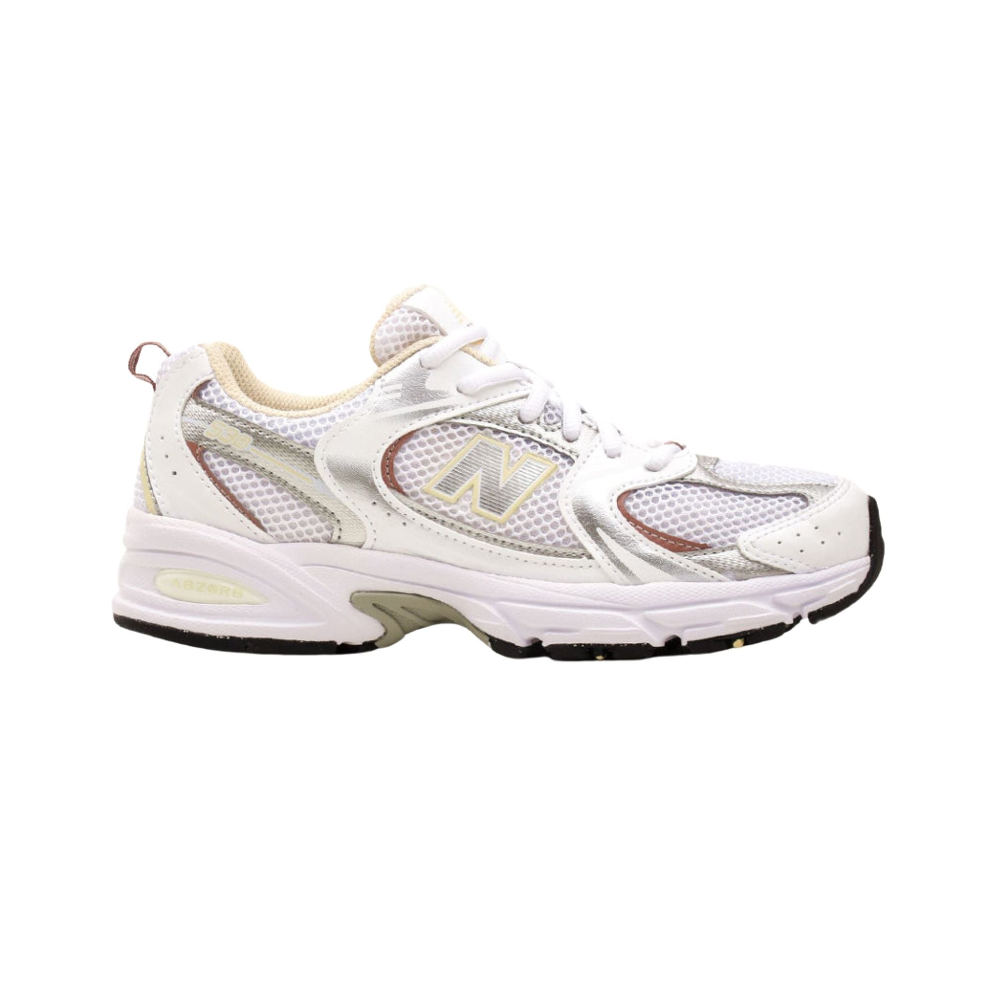  Sneakers basse Junior 530 con inserti in rete