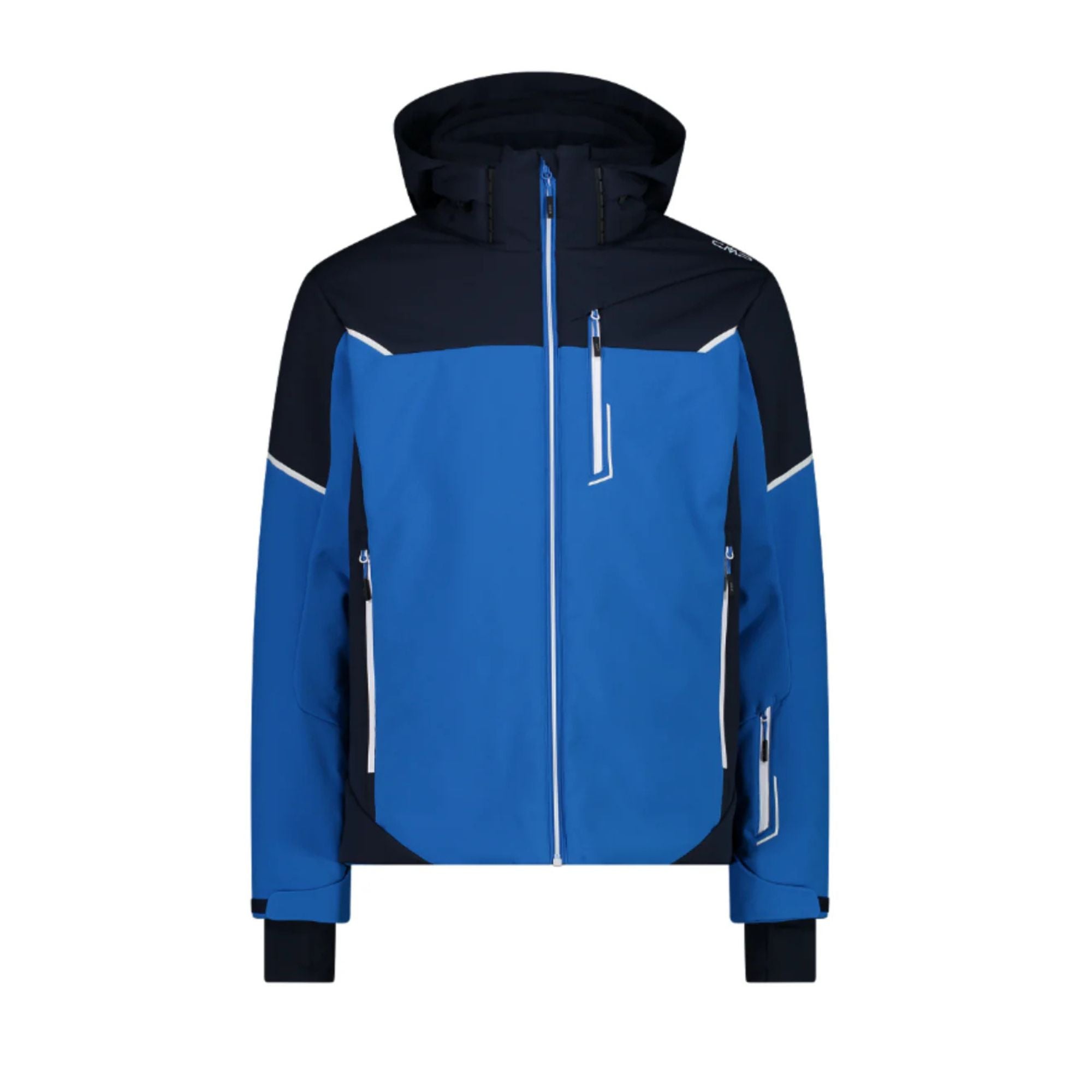 CMP, Giacca Con Cappuccio, Softshell, Uomo, Bianco