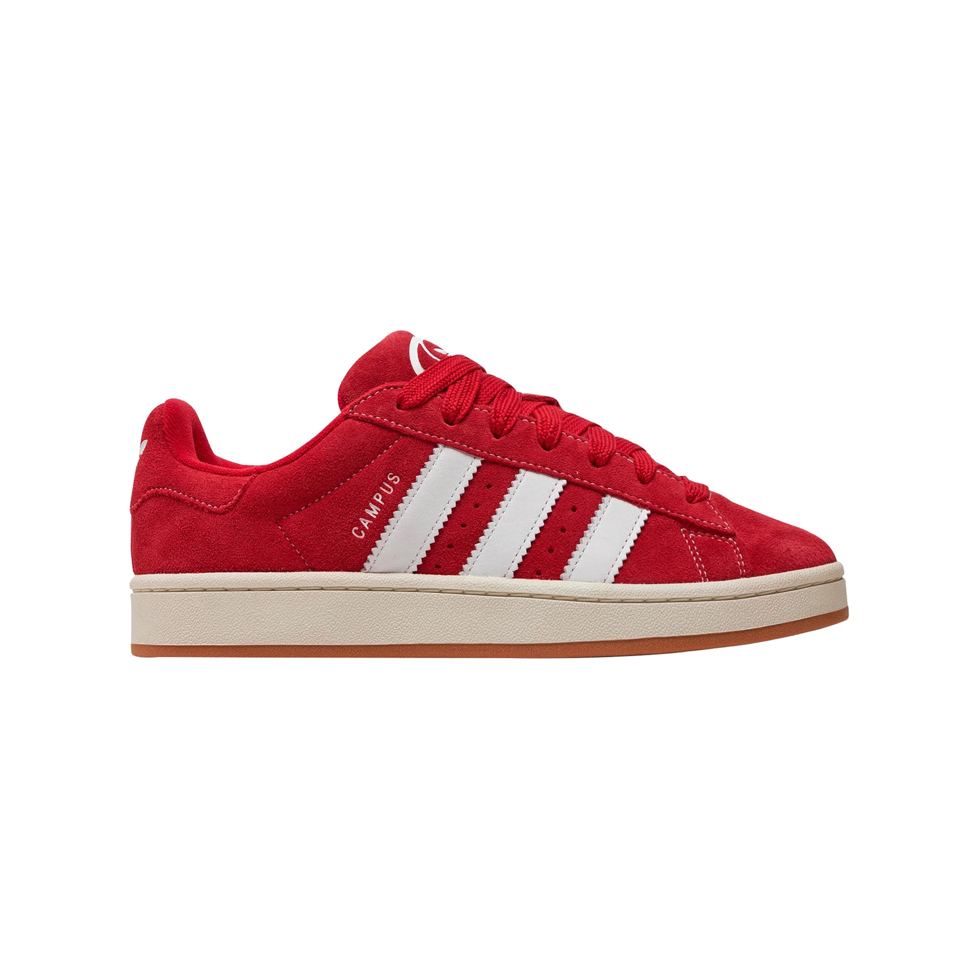 Sneakers Uomo Rosse Adidas Campus Scamosciate