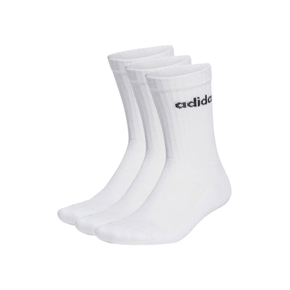 Calzini Uomo Adidas Pack da 3 Bianco