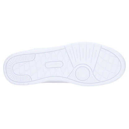 Sneakers Uomo con tomaia in pelle monocolore, dal design minimal ed elegante