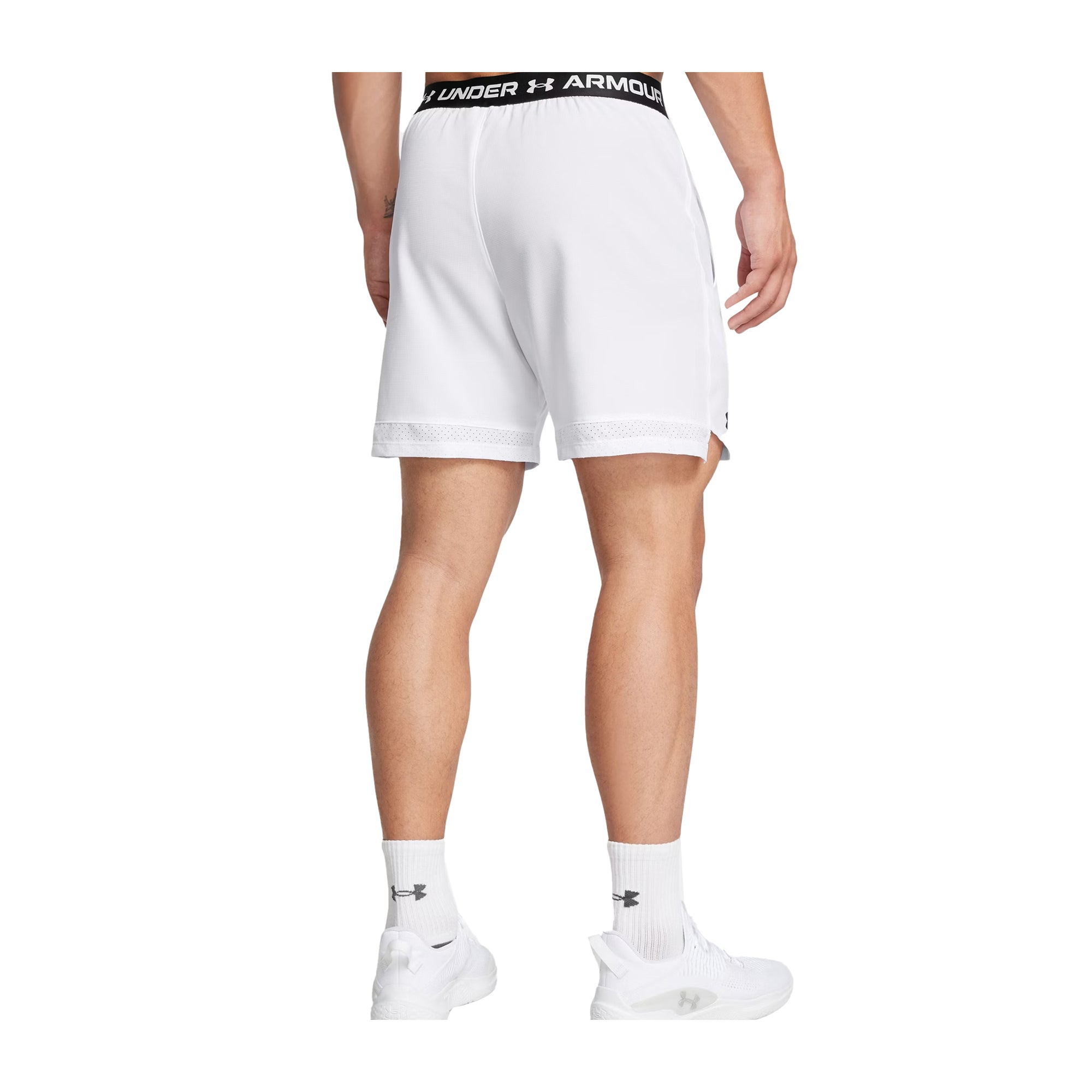 Under Armour Pantaloncini Bianchi Vanish Woven 15 cm