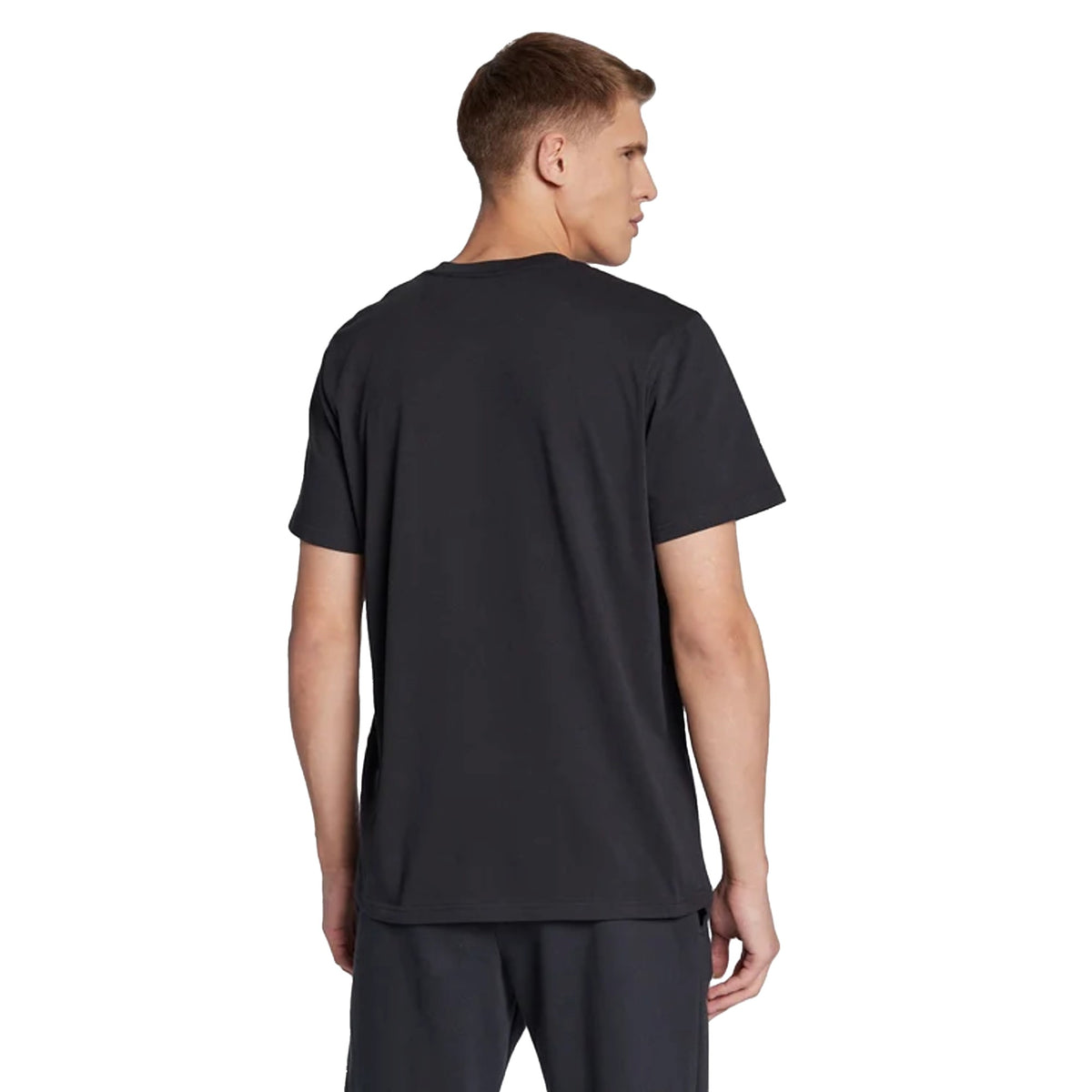 T-shirt sportiva Uomo Heavyweight Nero modello retro