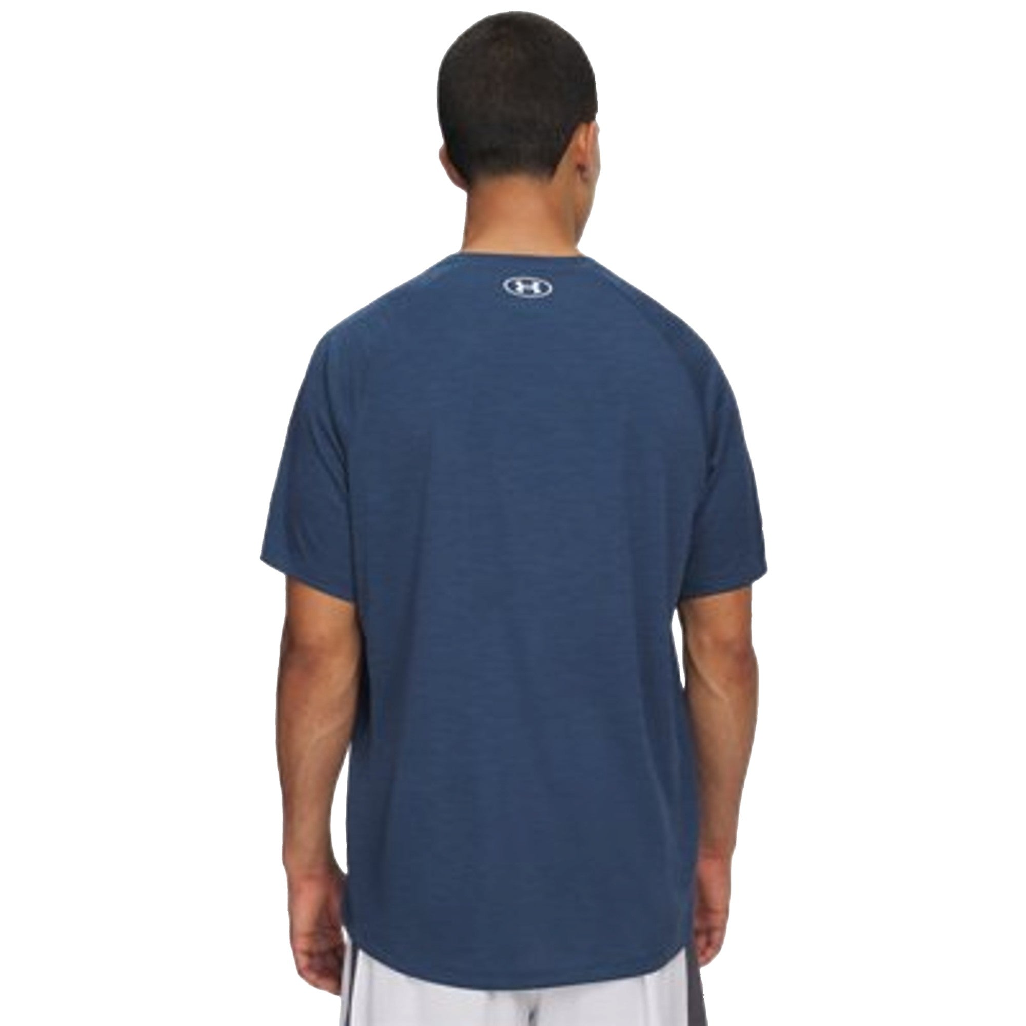 T-shirt Uomo Tech Textured Blu retro