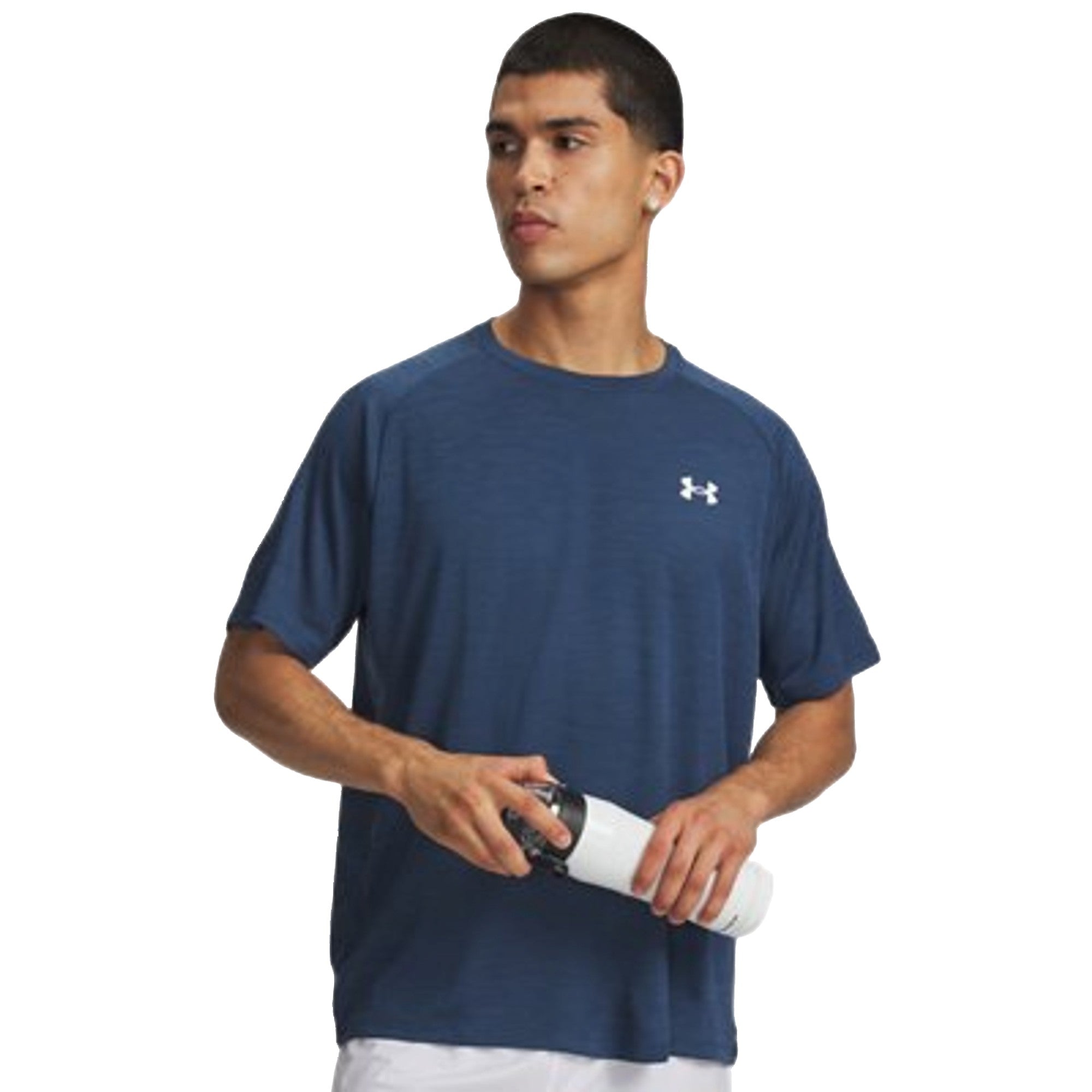 T-shirt Uomo Tech Textured Blu