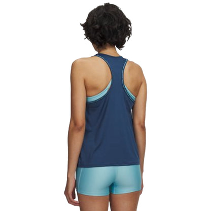 Canotta sportiva Donna Knockout Blu retro