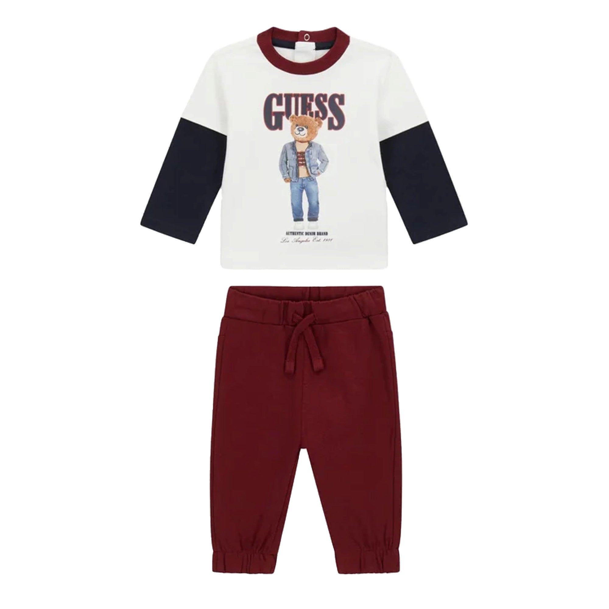 Set Neonato T-shirt manica lunga e Pantalone