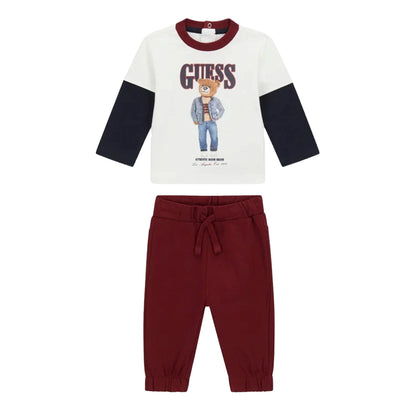 Set Neonato T-shirt manica lunga e Pantalone