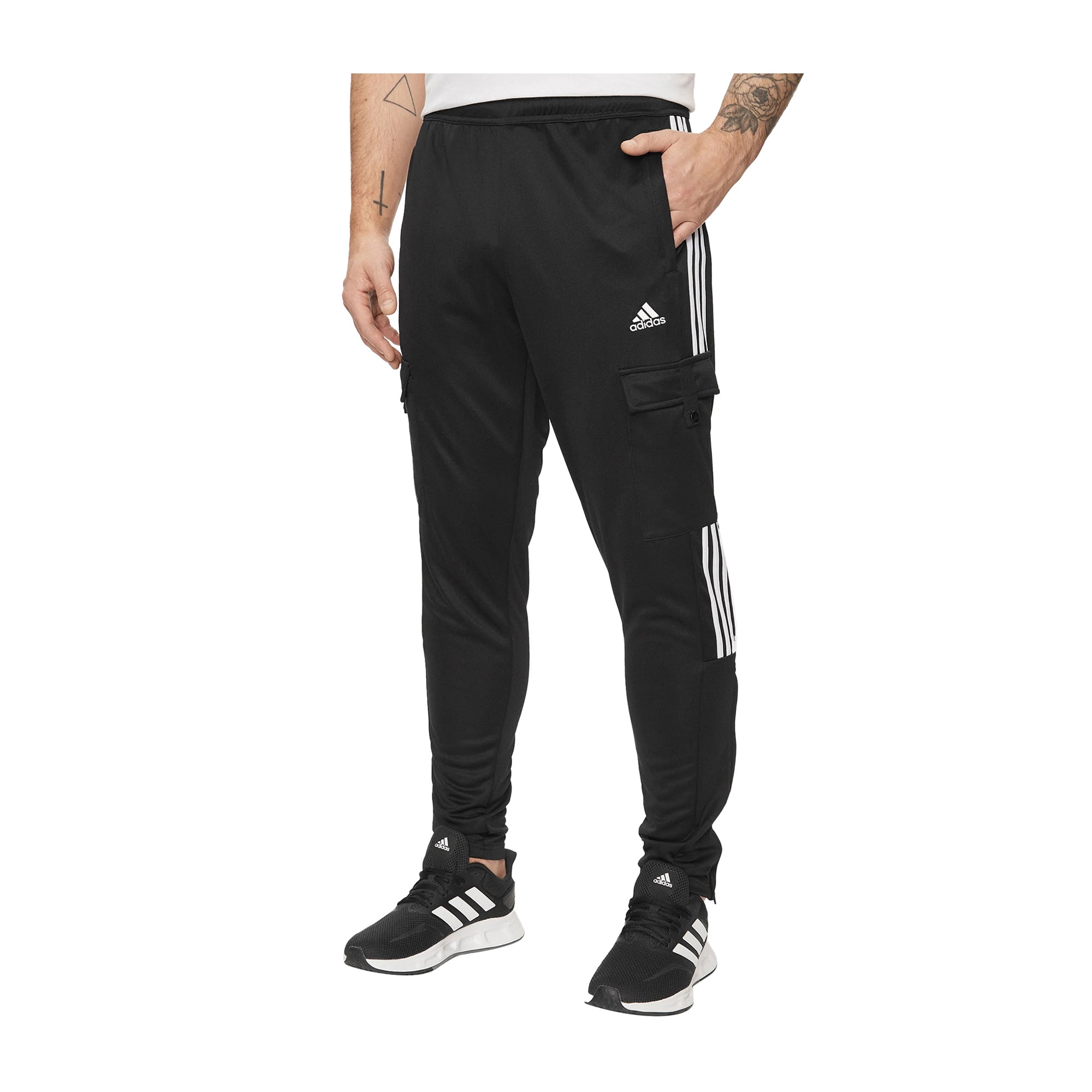 Pantaloni Uomo da Tuta Adidas con Tasconi Laterali