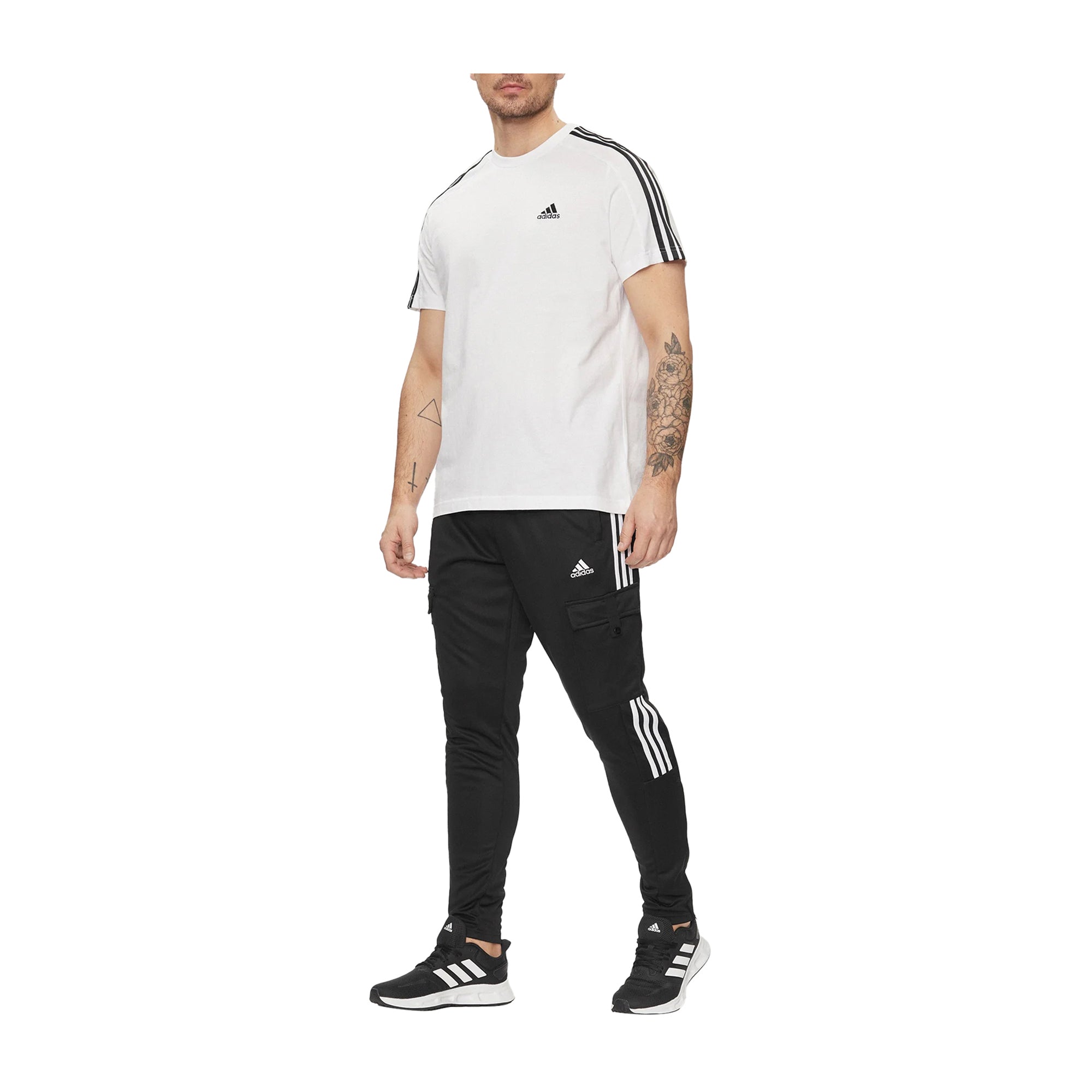 Pantaloni Uomo da Tuta Adidas con Tasconi Laterali