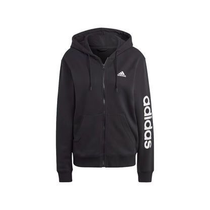 Felpa Donna Adidas Essentials Linear con Zip