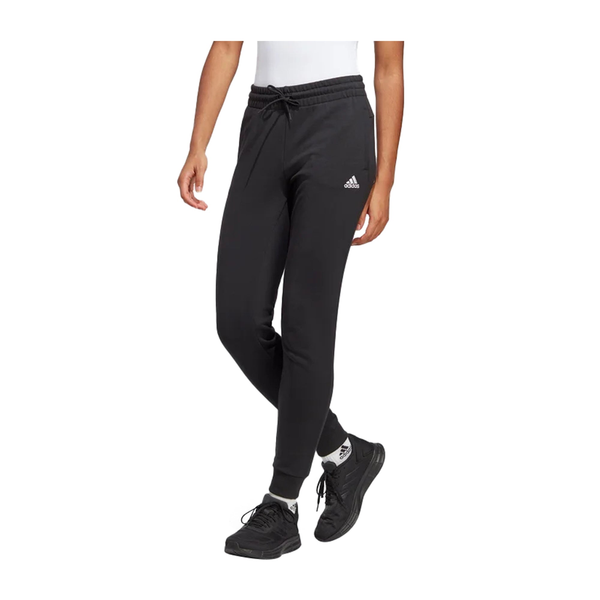 Pantalone Donna Adidas Linear French Terry Cuffed