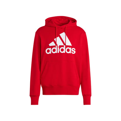 Felpa Uomo Rossa Adidas Essentials Maxi Logo