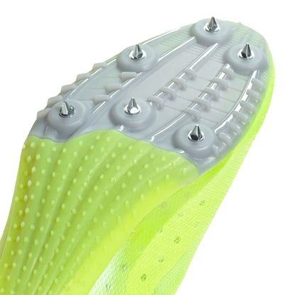 Scarpe da Uomo Adizero Sprintstar limone dettaglio suola