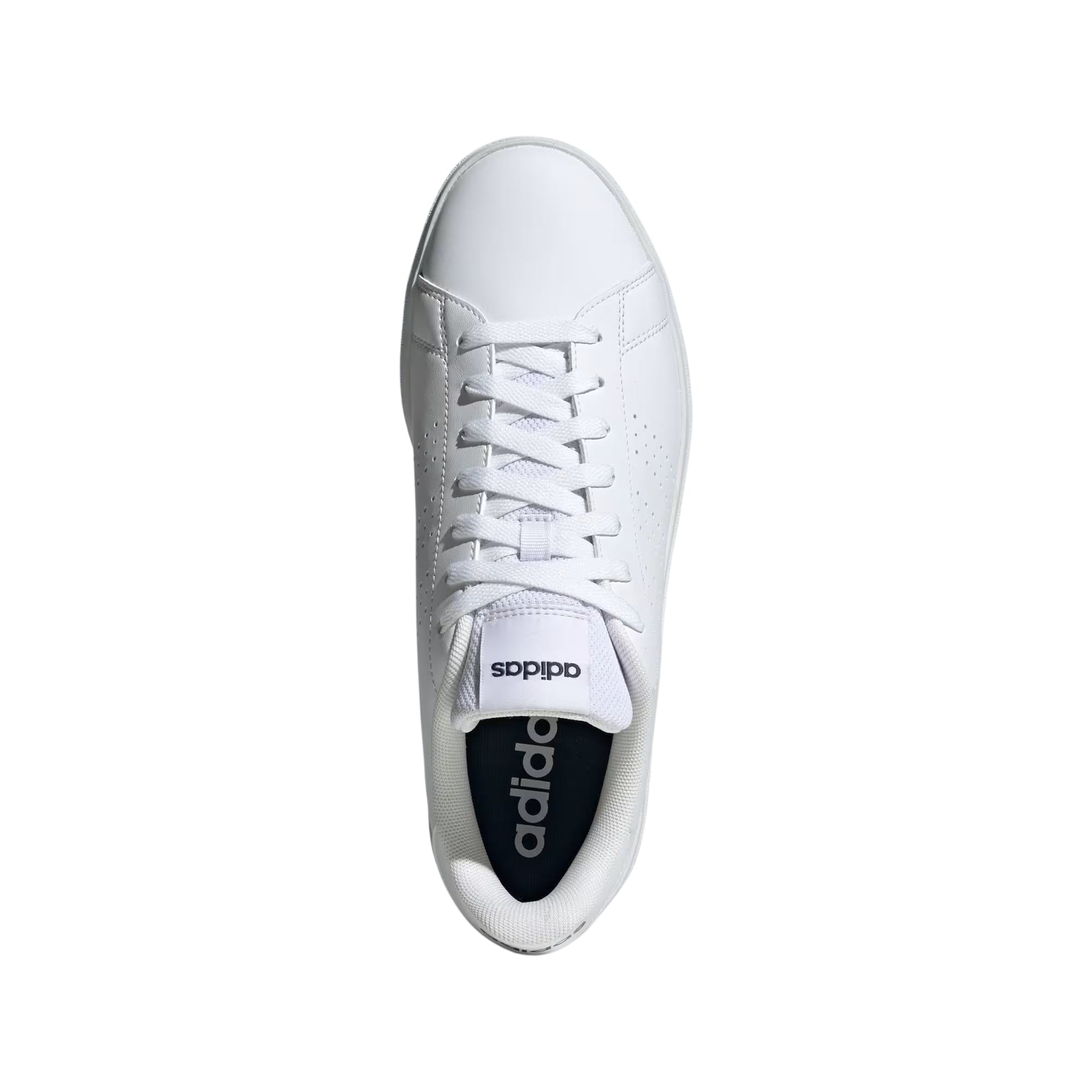 Sneakers Uomo Advantage modello Base 2.0 Bianco, con fori laterali 