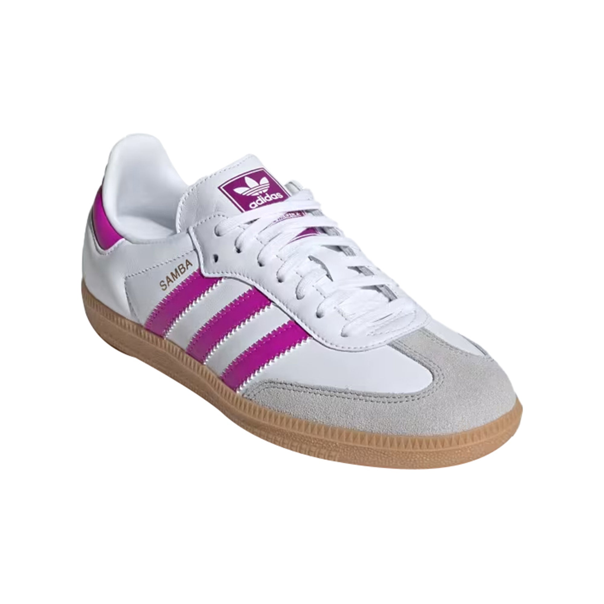 Sneakers Bambina Adidas Samba OG Bianca e Viola