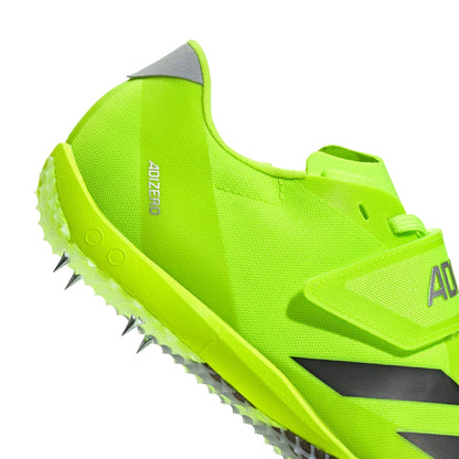 Scarpa da atletica leggera Adizero HJ Lucid lemon dettaglio