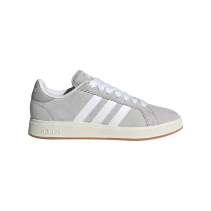 Sneakers Uomo Grand Court Base 00s, con tomaia in pelle e tre strisce iconiche laterali
